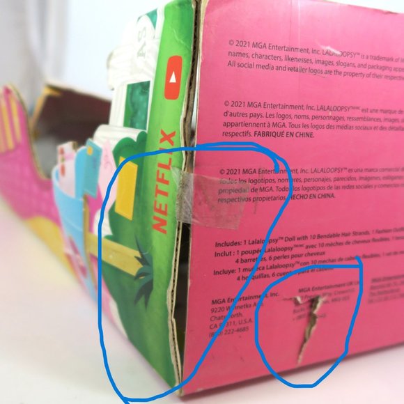 Lalaloopsy April Sunsplash Silly Hair Doll 2021 MGA Entertainment READ - Picture 13 of 13